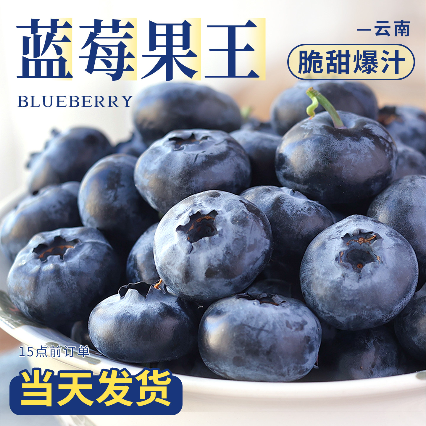 【当天发货】蓝梅果王顺丰包邮