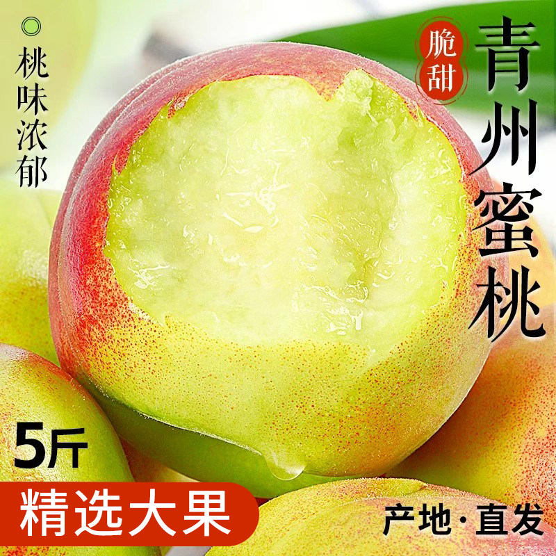 【2026头茬鲜果】青州蜜桃5斤