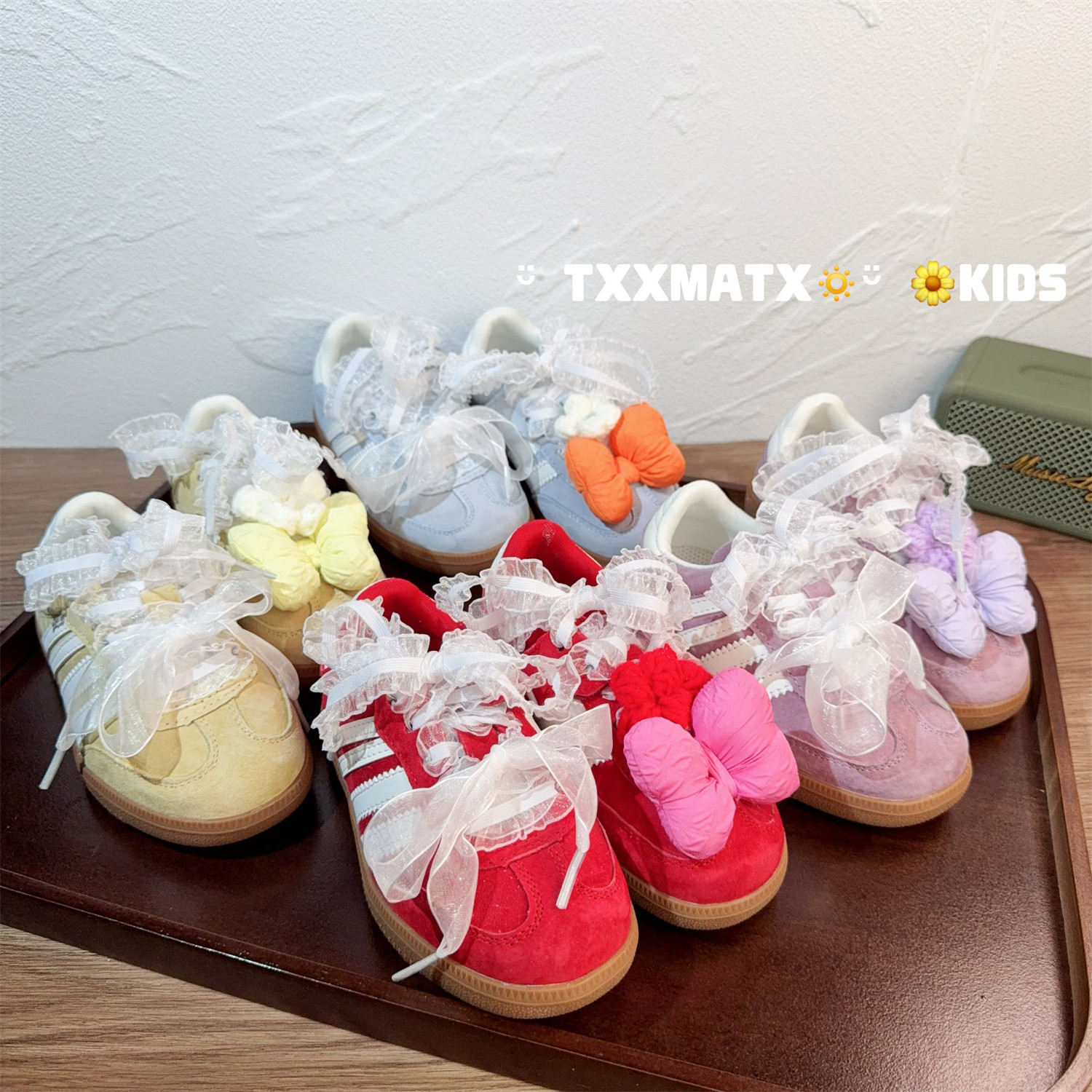 女童德训鞋2026春秋新款真皮女孩板鞋公主风可爱蕾丝蝴蝶结阿甘鞋,童鞋/婴儿鞋/亲子鞋,运动鞋,淘宝优惠券,粉丝福利购,淘宝优惠卷