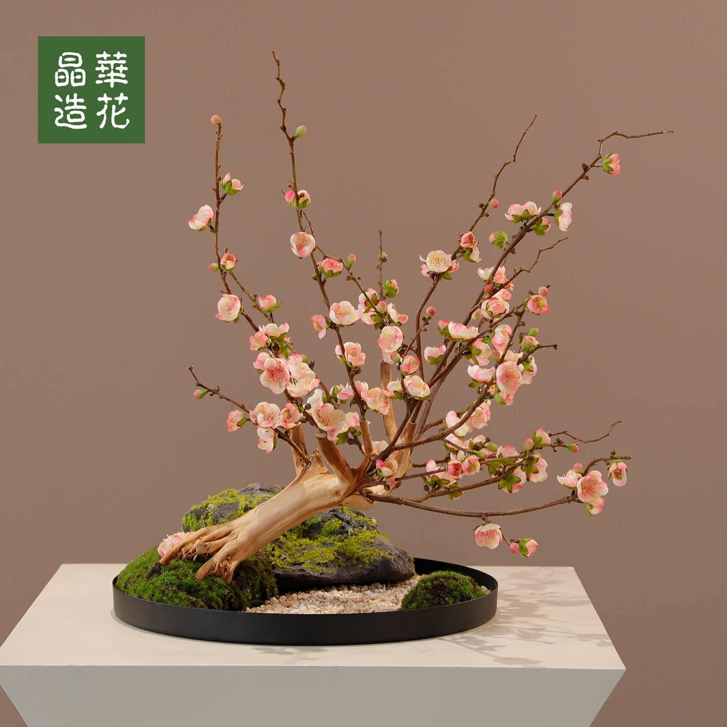 晶华原创设计手工绿植花艺小盆栽