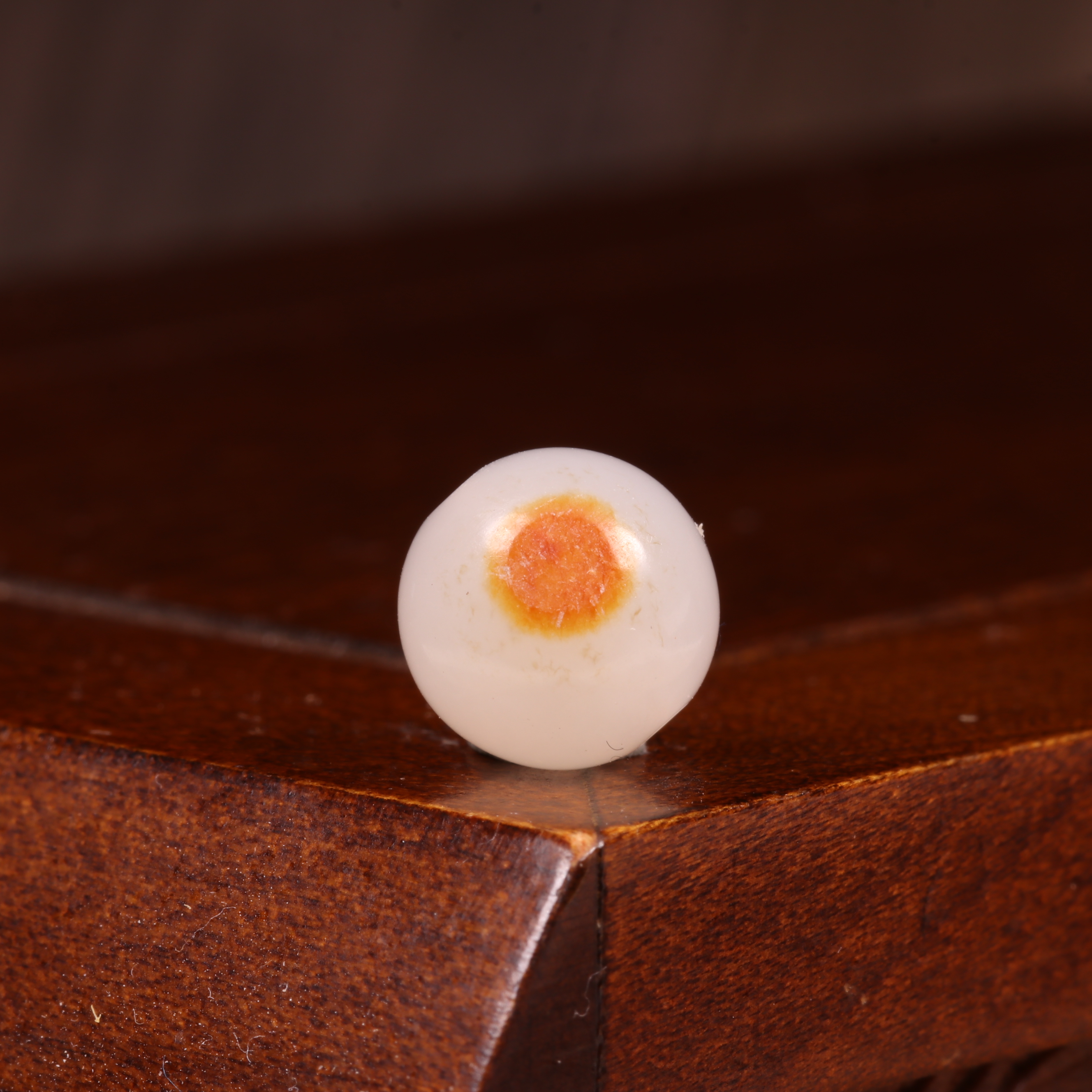 8mm白玉圆珠新疆和田玉籽料散珠白玉DIY串珠配件手饰手链配饰