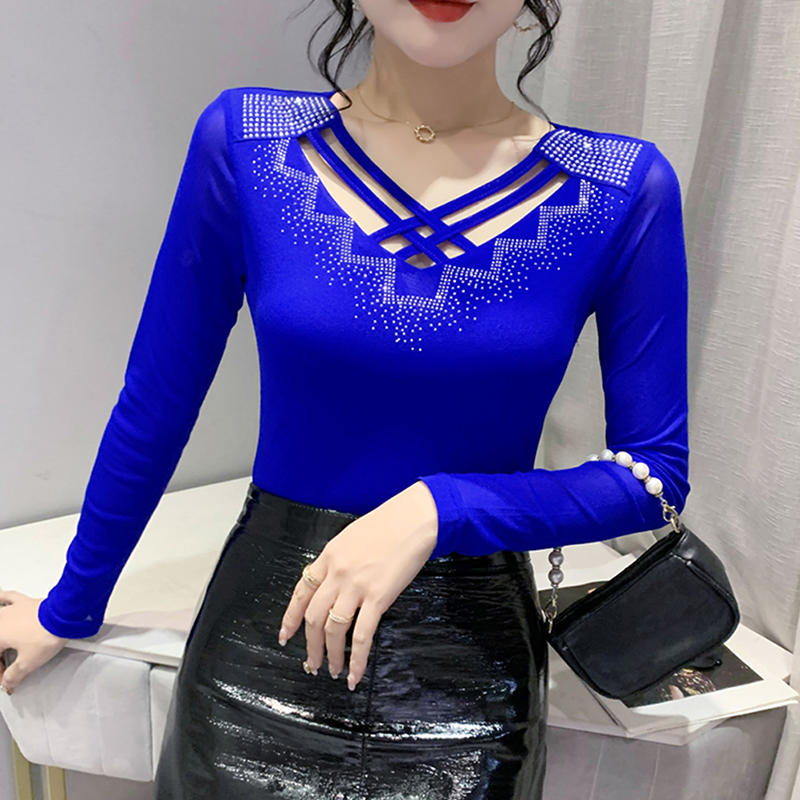 长袖通勤常规拼接立体装饰