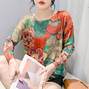 设计感宽松慵懒风着肚子毛衣针织衫 欧货别致独特上衣女秋冬新款 潮