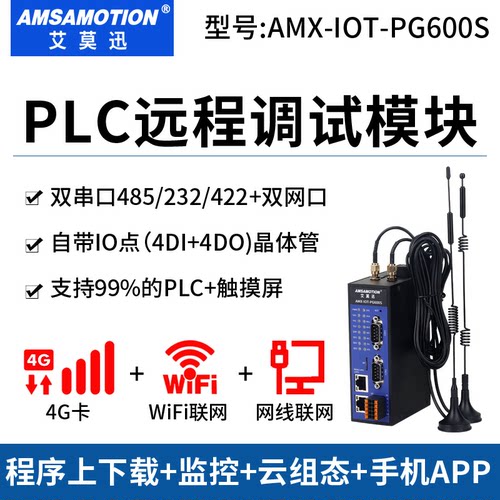艾莫迅AMX-IOT-PG600SPLC云网关