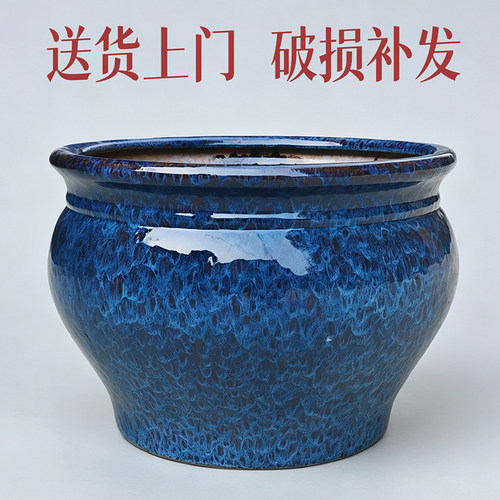 特大号种树简约花盆陶瓷