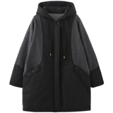 2024冬棉衣中长款加厚加棉保暖棉服279款，女装棉衣/棉服，秋牧寒烟