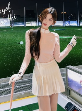 PLAYOFGOODHI服装女夏韩版套装女韩版显瘦女裙网球服高尔夫长袖