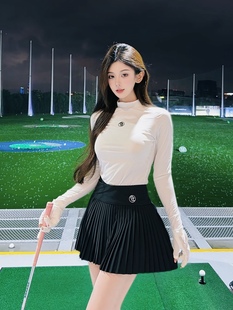 女高尔夫女裙网球服 高尔夫套装 PLAYOFGOODHI高尔夫服装 女秋冬韩版