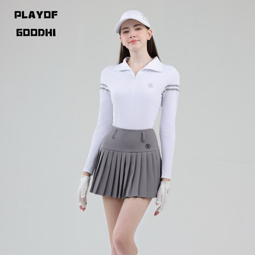 高尔夫服装女韩版高尔夫套装速干显瘦秋高尔夫长袖高尔夫裙网球服