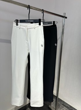 高尔夫服装女冬款加绒保暖高尔夫女裤防风显瘦弹力高尔夫长裤女装