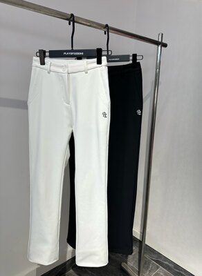 高尔夫服装女冬款加绒保暖高尔夫女裤防风显瘦弹力高尔夫长裤女装