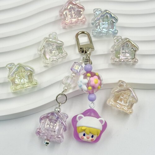 亚克力uv亮晶晶可爱房子好看雪屋