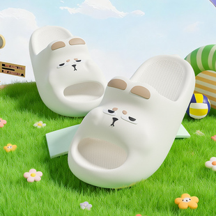 拖鞋女款夏季室内家居搞怪可爱凉拖女家用2026新款浴室防滑踩屎感