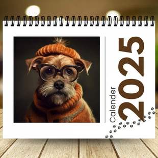 month exclusive Calendar 2025 gift Dog calendar