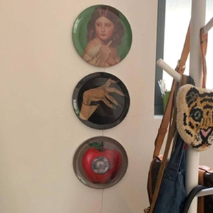 UNDERCOVER巫婆个性装饰盘客厅桌面摆件艺术日式风格陶瓷装饰摆件