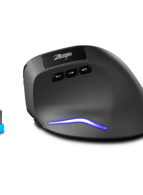 ZELOTES掌握者F26无线充电垂直鼠标 立式健康护腕鼠标 新款鼠标