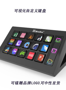 streamdeck/可视化键盘/直播一键开播控制台/游戏快捷键盘/设计师