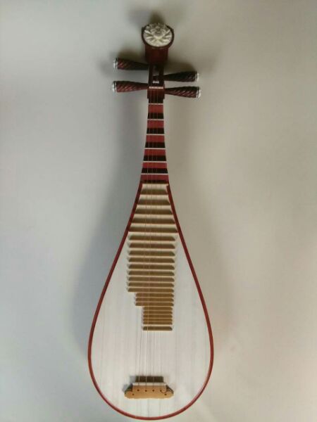 满瑞兴非洲红木成人琵琶非洲紫檀花梨木抛光琵琶乐专业演奏级琵琶