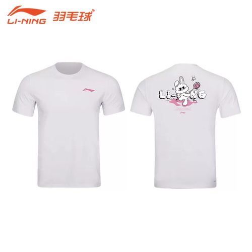 李宁羽毛球服情侣团购T恤