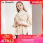 Áo khoác len La Chapel 2019 mùa đông mới dành cho nữ phiên bản Hàn Quốc của kiểu dáng thon gọn nhỏ ngắn hai mặt - Áo len lót đôi áo khoác lông nữ