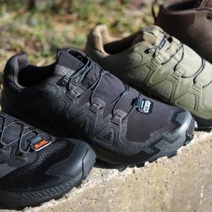 25款 萨洛蒙战术版SALOMON SPEEDCROSS 6 FORCES低帮越野跑作战鞋