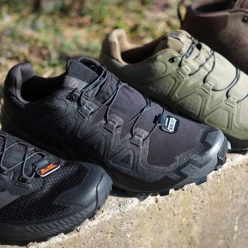 25款 萨洛蒙战术版SALOMON SPEEDCROSS 6 FORCES低帮越野跑作战鞋