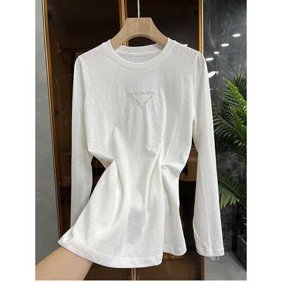 大N货！圆领长袖棉T恤