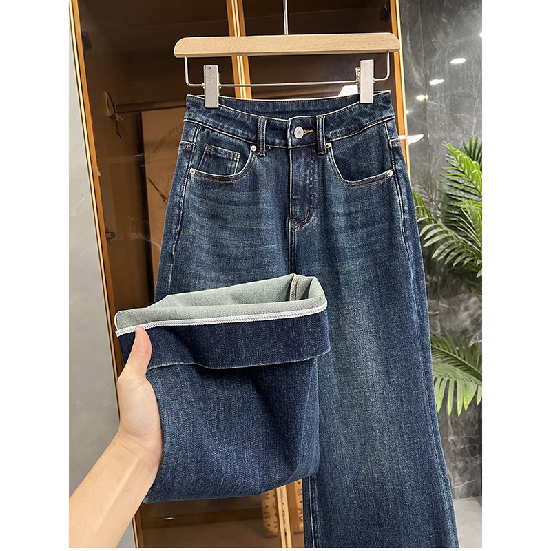 品质货!中高腰牛仔喇叭裤