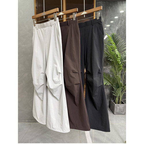 N货！微弹高腰休闲工装喇叭裤