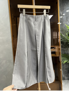 压边飞片高腰半身裙女783338 高及感满满 清仓不予退换 正点