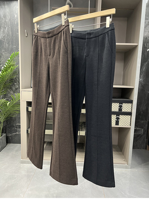 大厂品质！羊毛毛呢休闲喇叭裤