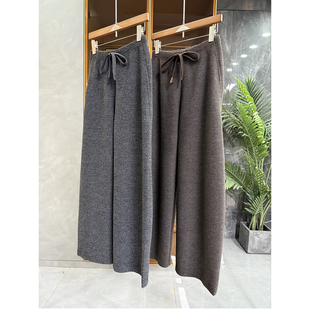 上身美翻 型 绵羊毛松紧腰休闲镰刀裤 女 推荐 R7310 版