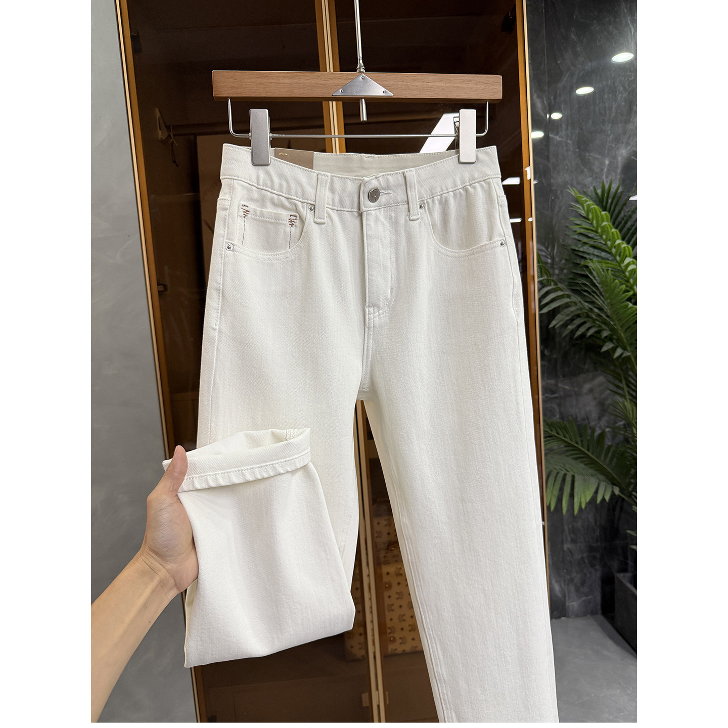 小个子收！显瘦显高挑！显瘦微弹牛仔烟管九分裤女  2K107~JS,女装/女士精品,牛仔裤,淘宝优惠券,粉丝福利购,淘宝优惠卷