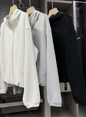 清仓不予退换！质感穿上不想脱！瑜伽莫代尔连帽短外套女YJ033~ZY