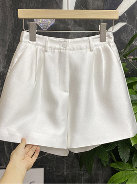 随便搭都好看!羊毛真丝休闲短裤女202116~ZY