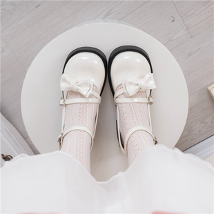 全款现货【心动预警】木马原创复古玛丽珍女鞋JK制服中跟单鞋法式