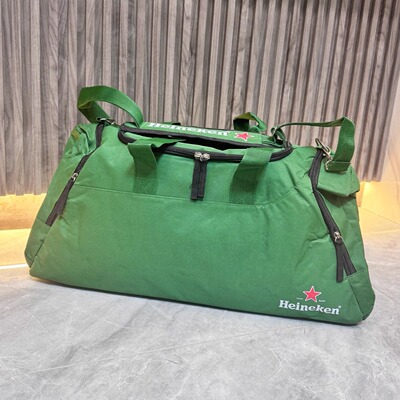 喜力海尼根男士健身双肩大容量时尚旅行鞋背书包户外电脑商务高尔