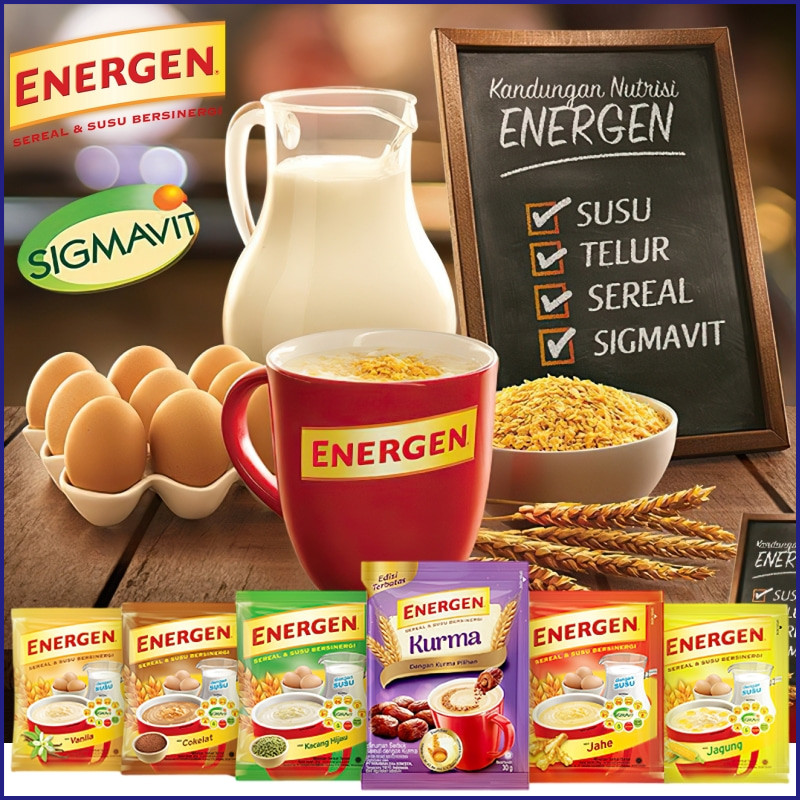 ENERGEN印尼速溶麦片姜麦片