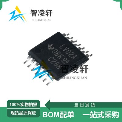 全新原装 SN74LV02APWR 丝印LV02A TSSOP-14 逻辑芯片 现货供应