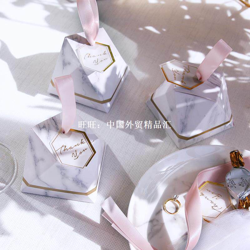 New Diamond Marble style Candy Box Wedding Favors And Giftsin the 3C Digital Accessories, Digital package/Shelves/Arrange , Cable storage device/Hub  category - from Buy2taobao.com to provide professional Taobao agent buy service