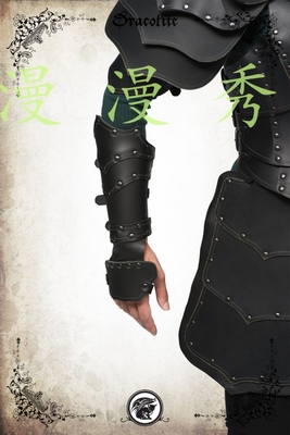 手套皮质男中世纪护腕