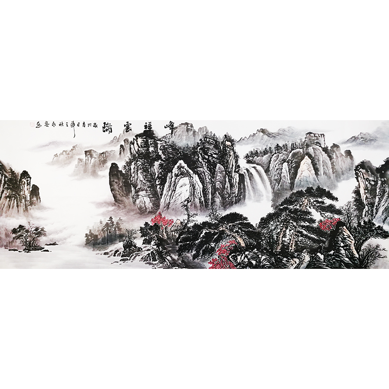 梁永亮学院实力派真迹国画山水收藏珍品办公室画客厅画