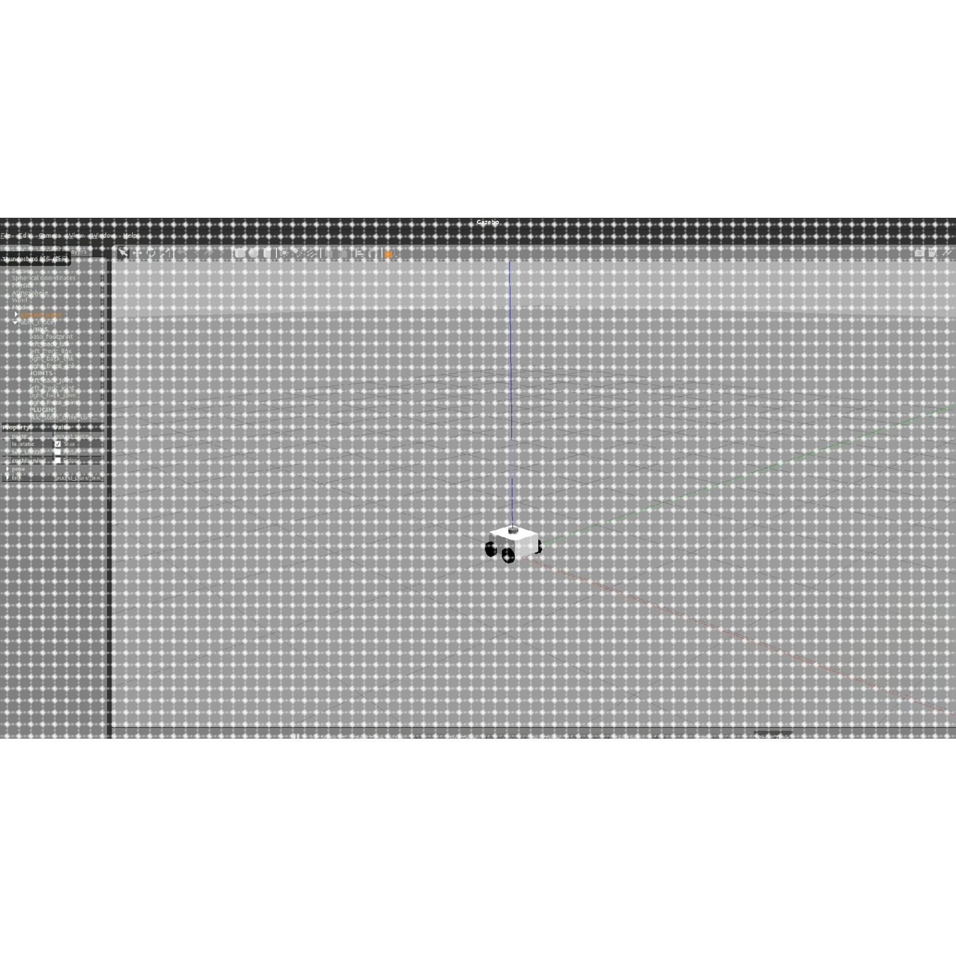 视觉巡航Ubuntu18.04虚拟机+ros+视觉巡航无人车+riviz+gazebo图片