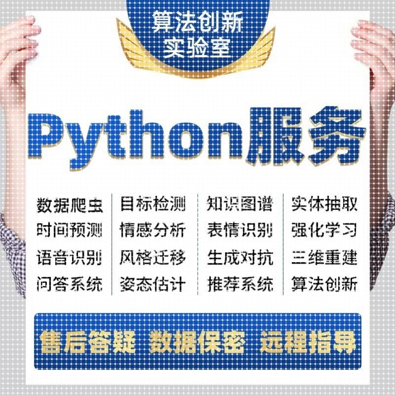 python代编程深度学习算法代码编写答疑大模型跑通指导爬虫调试