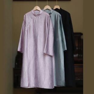 如素慢衣高级气质宽松舒适连衣裙60180