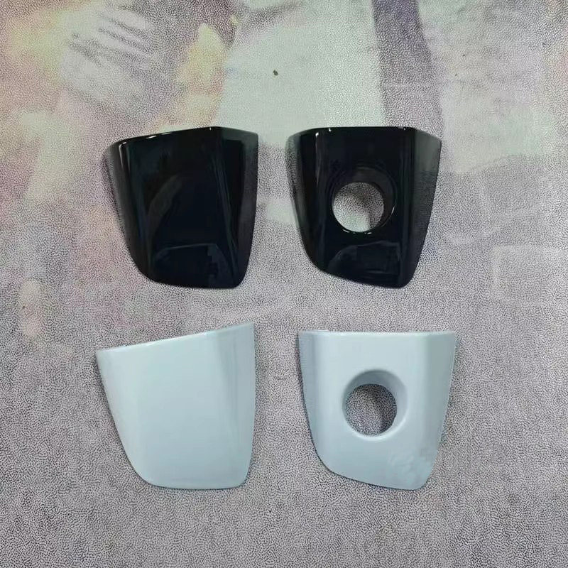 适配12-18款奥迪A6LC7门把手盖车门外拉手盖左前门把钥匙孔锁盖