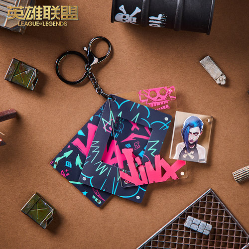 英雄联盟LOL 双城之战系列金克丝亚克力挂件磁吸个性挂件游戏周边