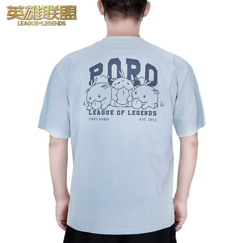 英雄联盟LOL 萌友系列 魄罗T恤 休闲百搭短袖游戏周边官方正品
