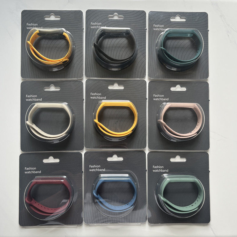 适用于小米手环6代6nfc腕带原装正品小米6代手环金属扣替换表带潮