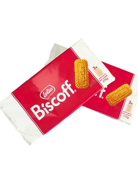 比时咔Lotus和情焦糖饼干125g/750g可敲碎使用蛋糕烘焙奶茶木糠杯